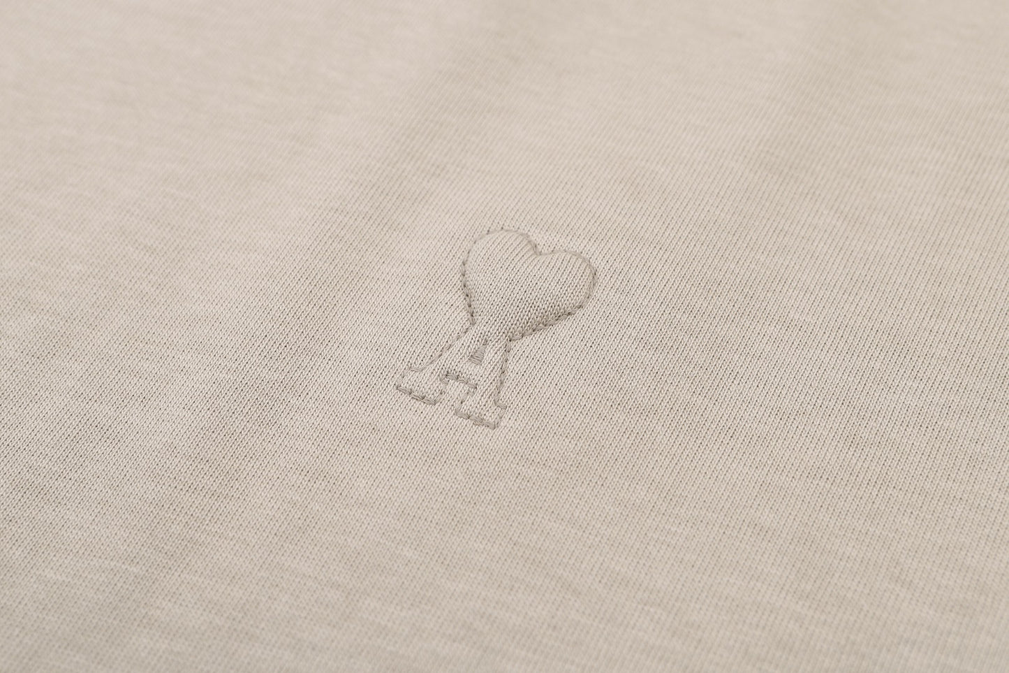 Ami Paris Embossed Ami de Coeur Silhouette T-Shirt – 26SS