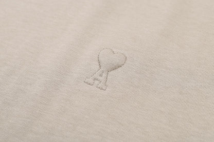 Ami Paris Embossed Ami de Coeur Silhouette T-Shirt – 26SS