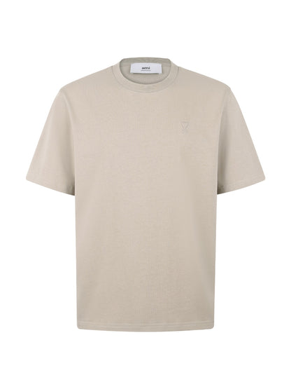 Ami Paris Embossed Ami de Coeur Silhouette T-Shirt – 26SS