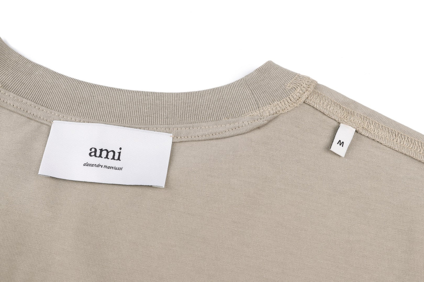 Ami Paris Embossed Ami de Coeur Silhouette T-Shirt – 26SS