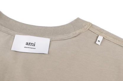 Ami Paris Embossed Ami de Coeur Silhouette T-Shirt – 26SS