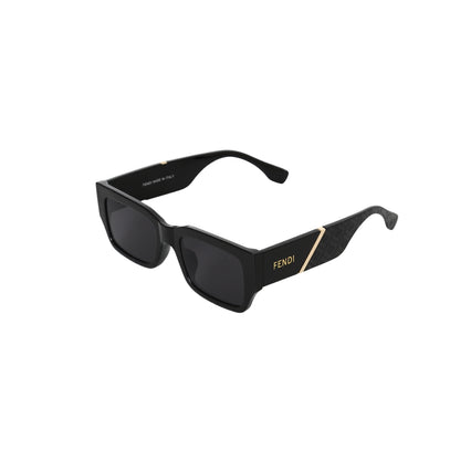 Fendi Geometric Square Frame Sunglasses
