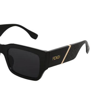Fendi Geometric Square Frame Sunglasses