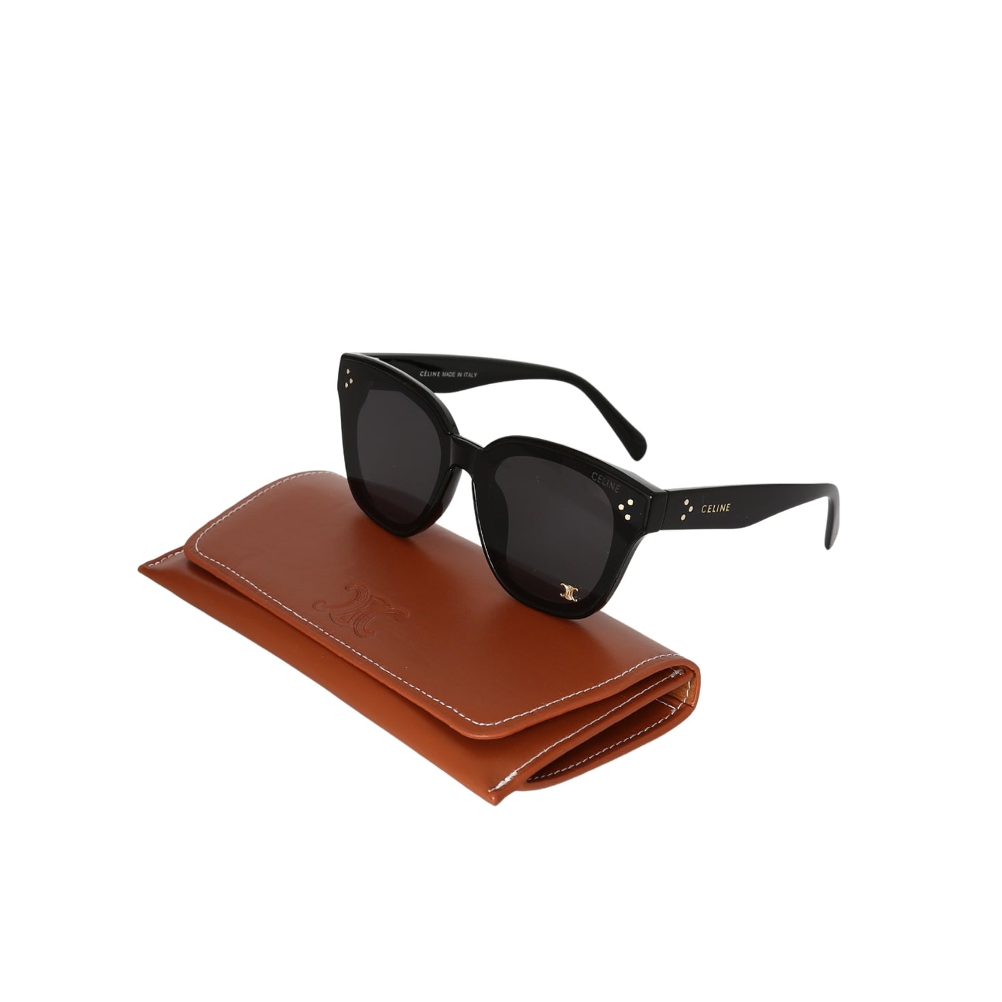 Celine Classic Black Frame Cat-Eye Sunglasses