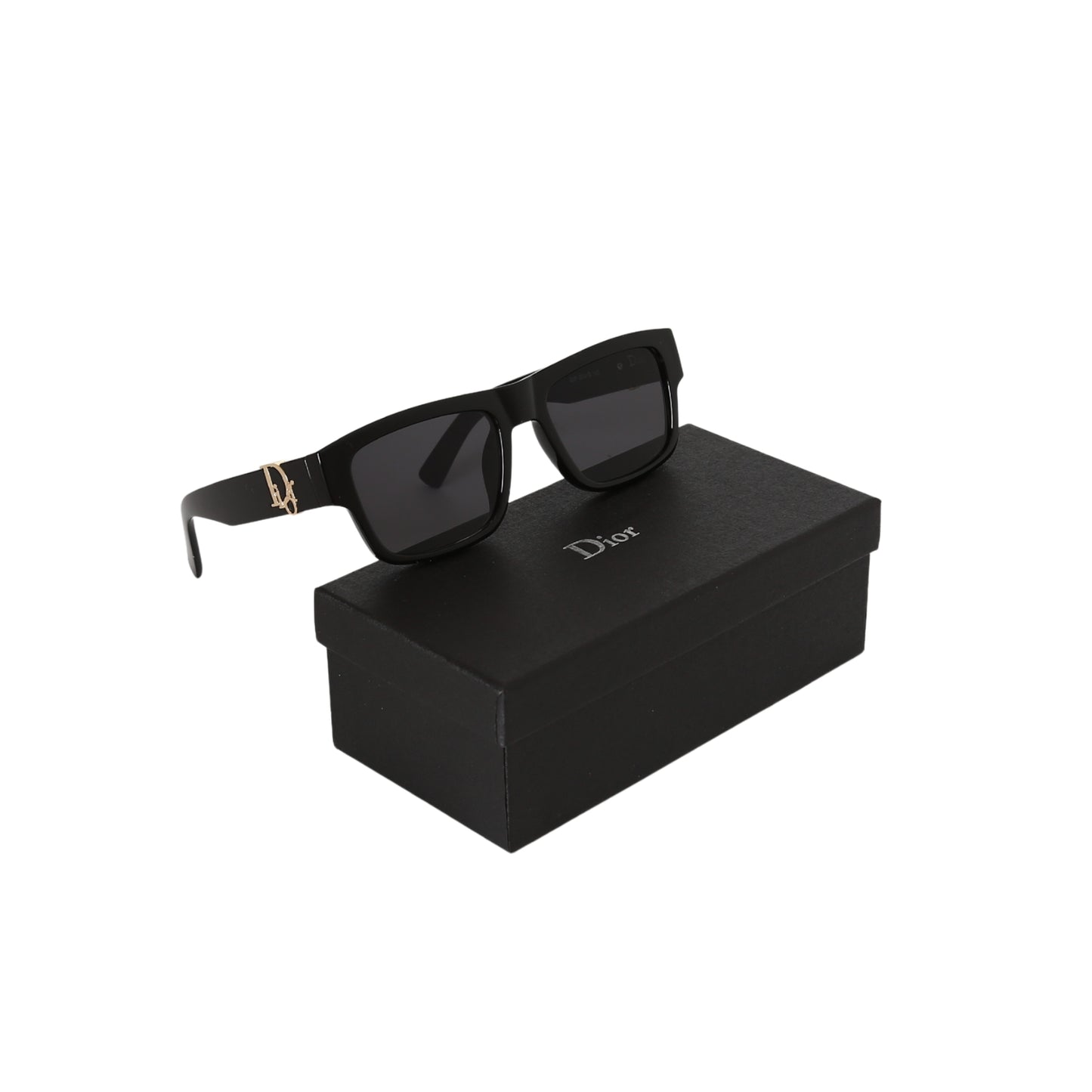 Dior Classic Black Square Frame Sunglasses