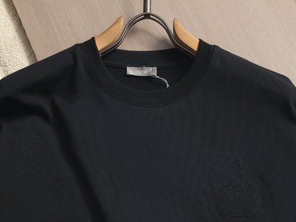 Dior Minimalist CD Embroidered Logo T-Shirt