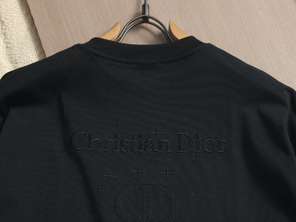 Dior Minimalist CD Embroidered Logo T-Shirt