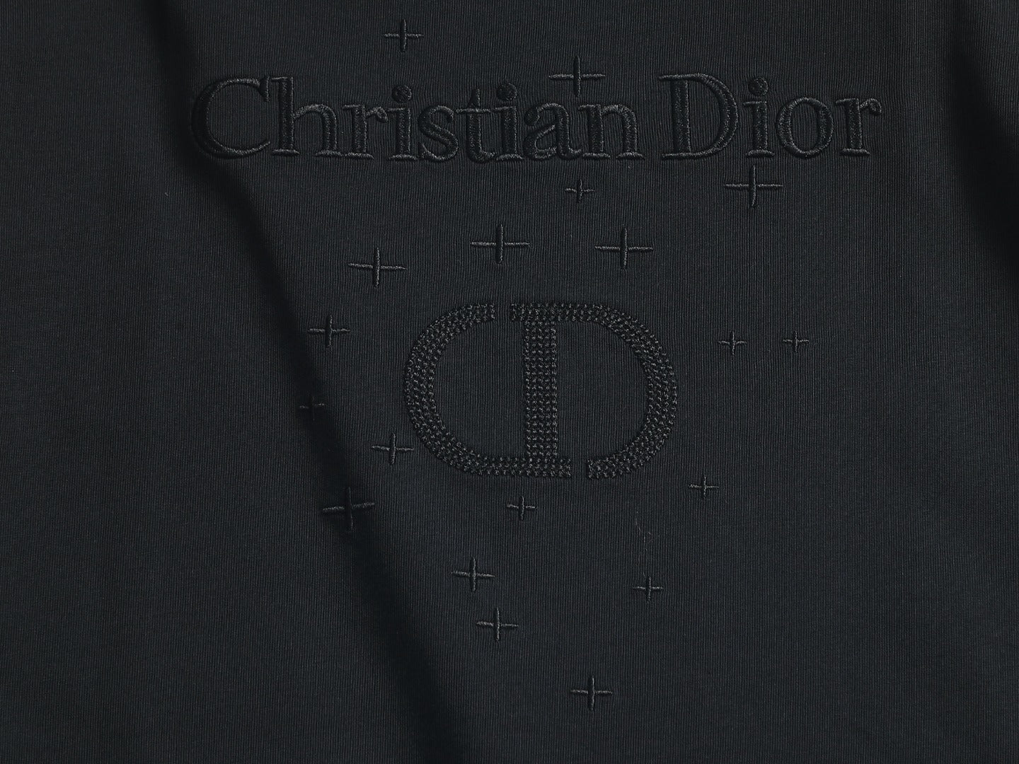 Dior Minimalist CD Embroidered Logo T-Shirt