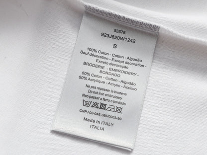 Dior Minimalist CD Embroidered Logo T-Shirt