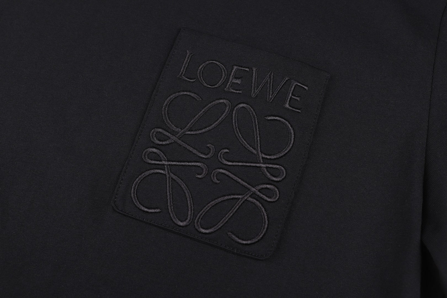 Loewe Embroidered Logo Cotton T-Shirt – 26SS
