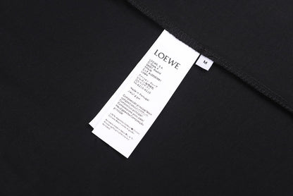 Loewe Embroidered Logo Cotton T-Shirt – 26SS
