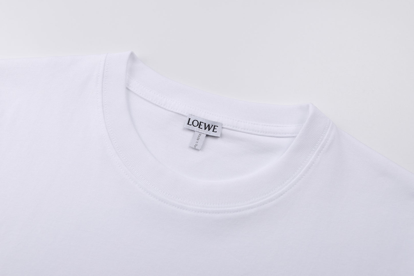 Loewe Embroidered Logo Cotton T-Shirt – 26SS