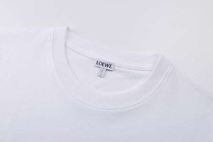 Loewe Embroidered Logo Cotton T-Shirt – 26SS