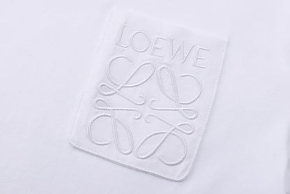 Loewe Embroidered Logo Cotton T-Shirt – 26SS