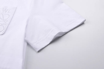 Loewe Embroidered Logo Cotton T-Shirt – 26SS