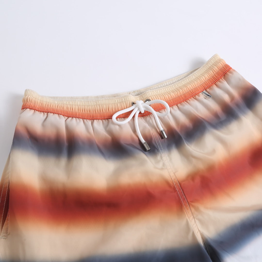 Loewe Gradient Stripe Swim Trunks