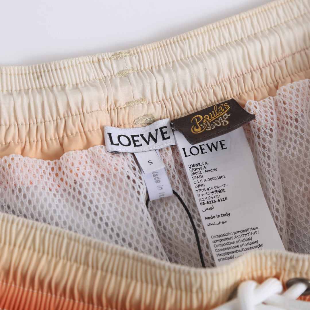 Loewe Gradient Stripe Swim Trunks