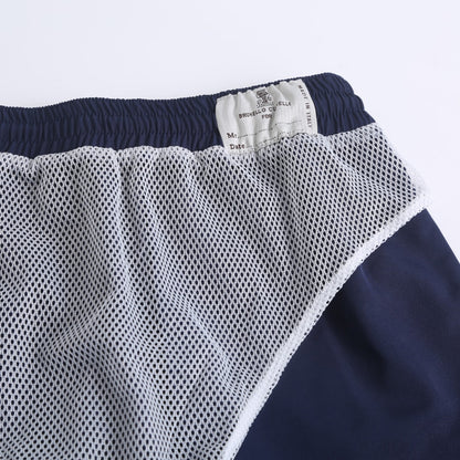 Brunello Cucinelli Embroidered Swim Trunks