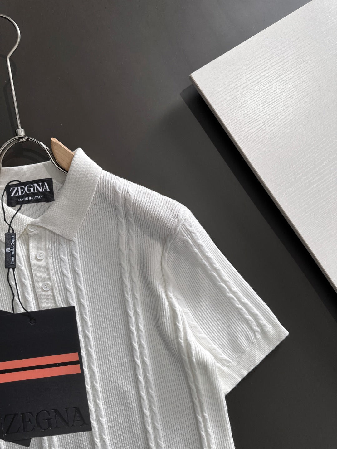 Zegna Embroidered Combed Cotton Short-Sleeve T-Shirt – Summer Collection – 2026