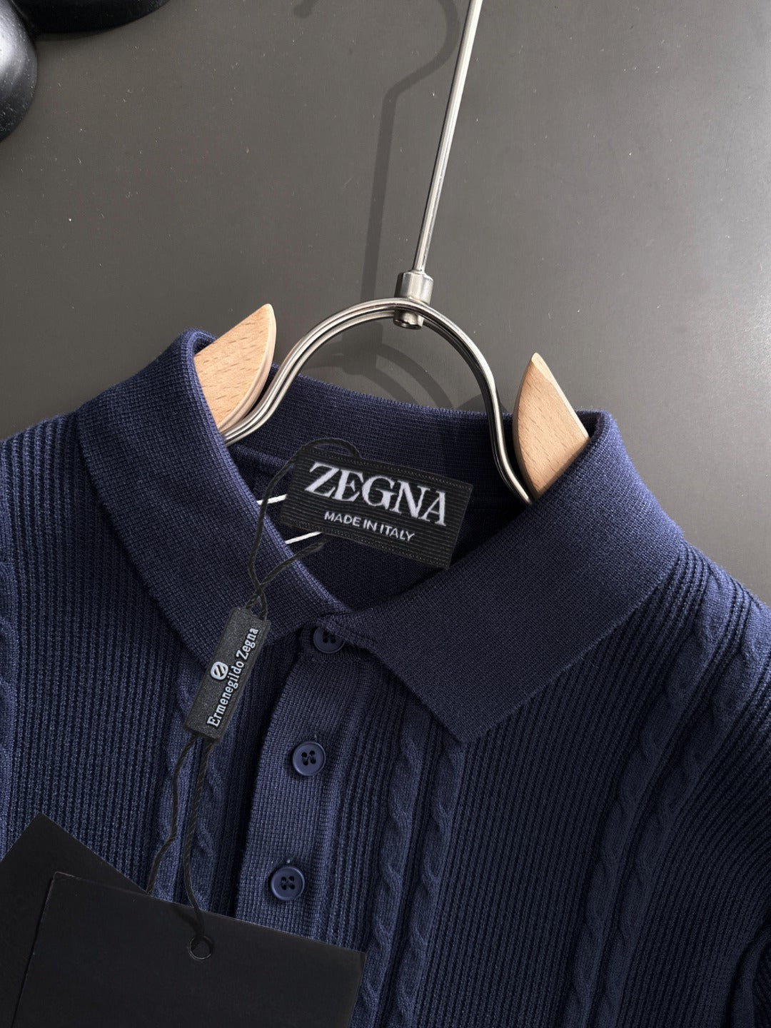 Zegna Embroidered Combed Cotton Short-Sleeve T-Shirt – Summer Collection – 2026