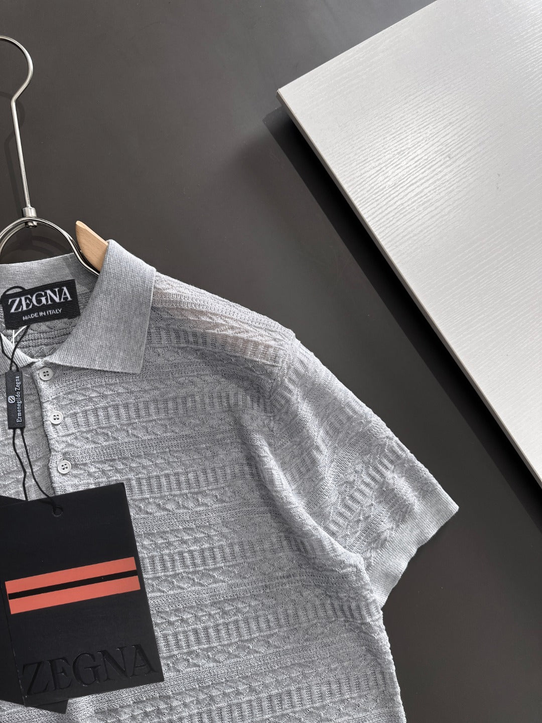 Zegna Embroidered Combed Cotton Short-Sleeve T-Shirt – Summer Collection – 2026