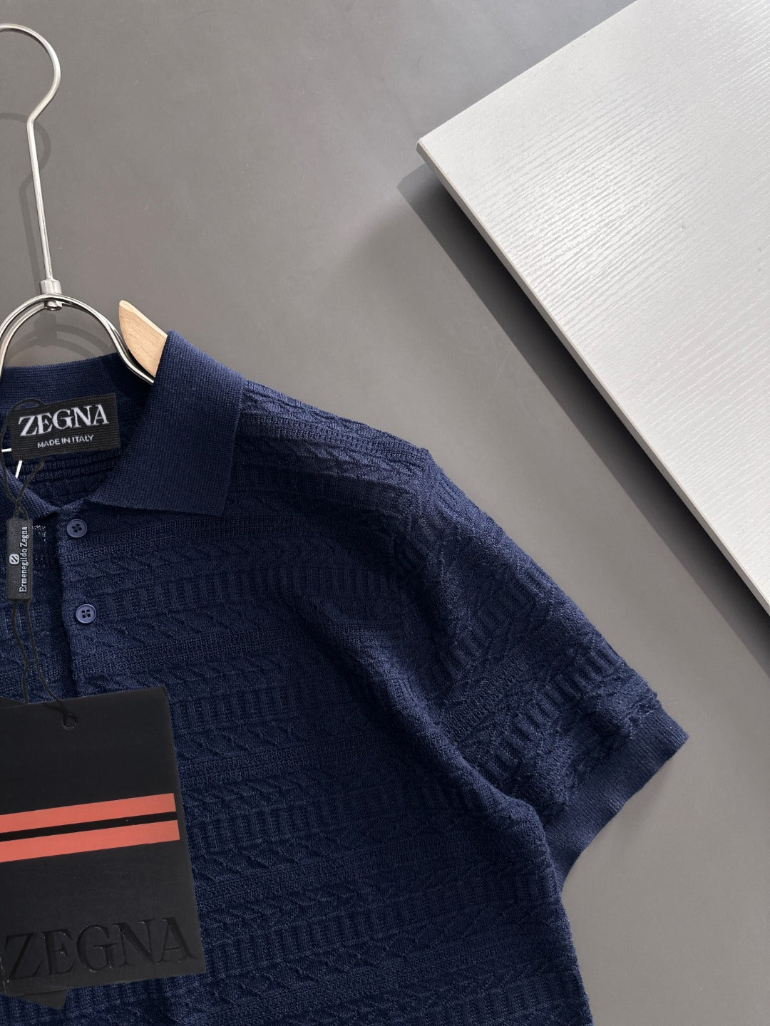 Zegna Embroidered Combed Cotton Short-Sleeve T-Shirt – Summer Collection – 2026
