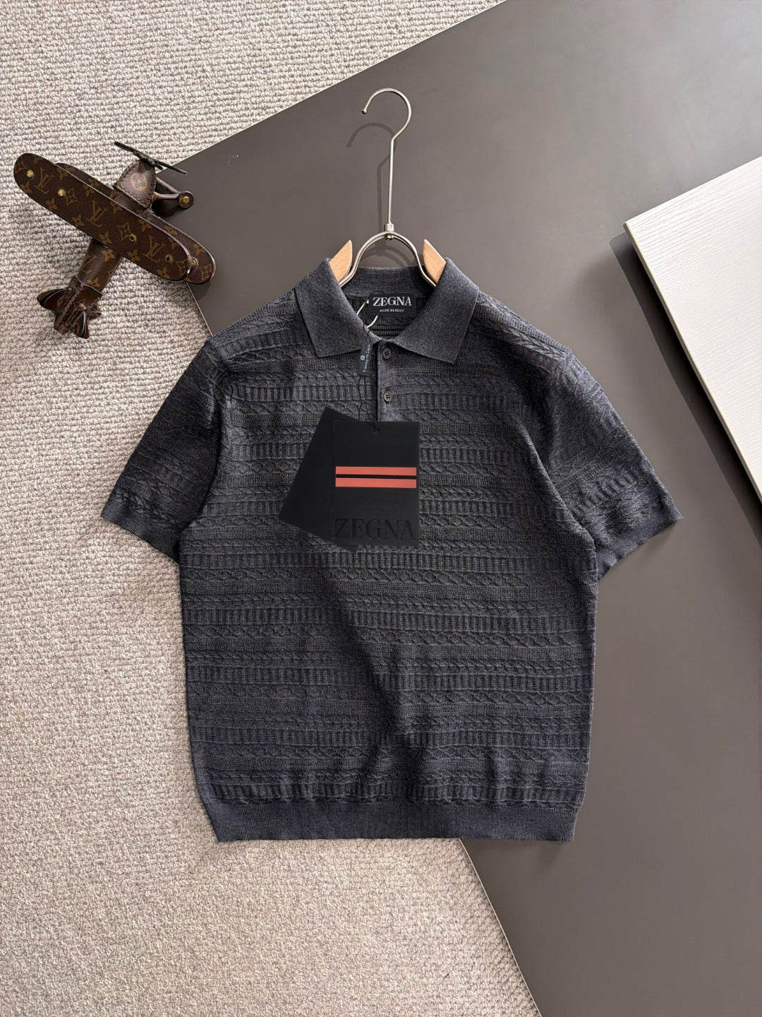 Zegna Embroidered Combed Cotton Short-Sleeve T-Shirt – Summer Collection – 2026