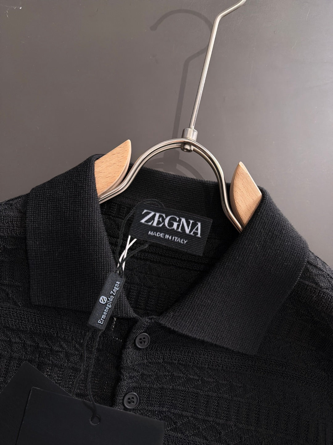 Zegna Embroidered Combed Cotton Short-Sleeve T-Shirt – Summer Collection – 2026