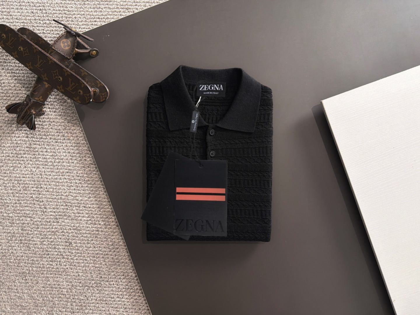 Zegna Embroidered Combed Cotton Short-Sleeve T-Shirt – Summer Collection – 2026