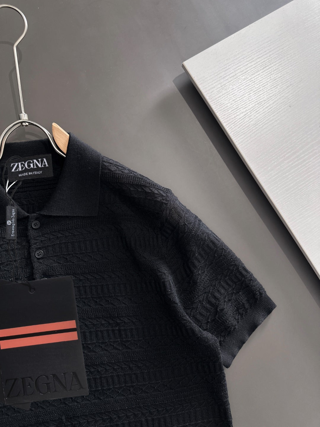 Zegna Embroidered Combed Cotton Short-Sleeve T-Shirt – Summer Collection – 2026