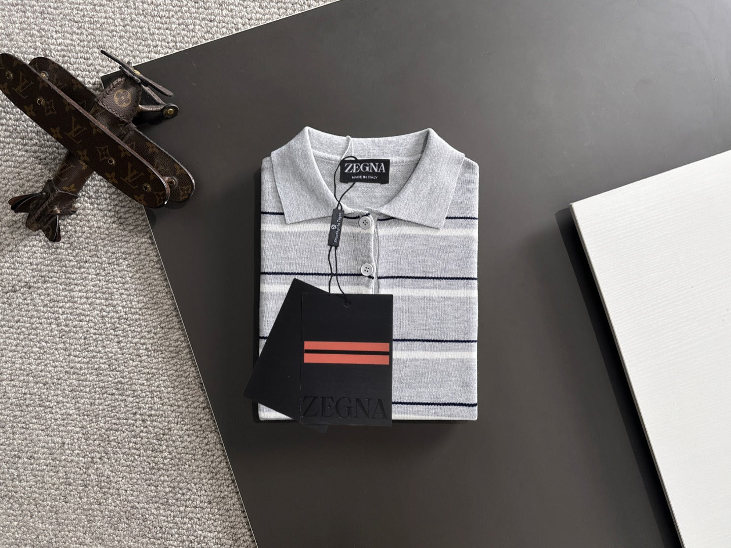Zegna Embroidered Combed Cotton Short-Sleeve T-Shirt – Summer Collection – 2026