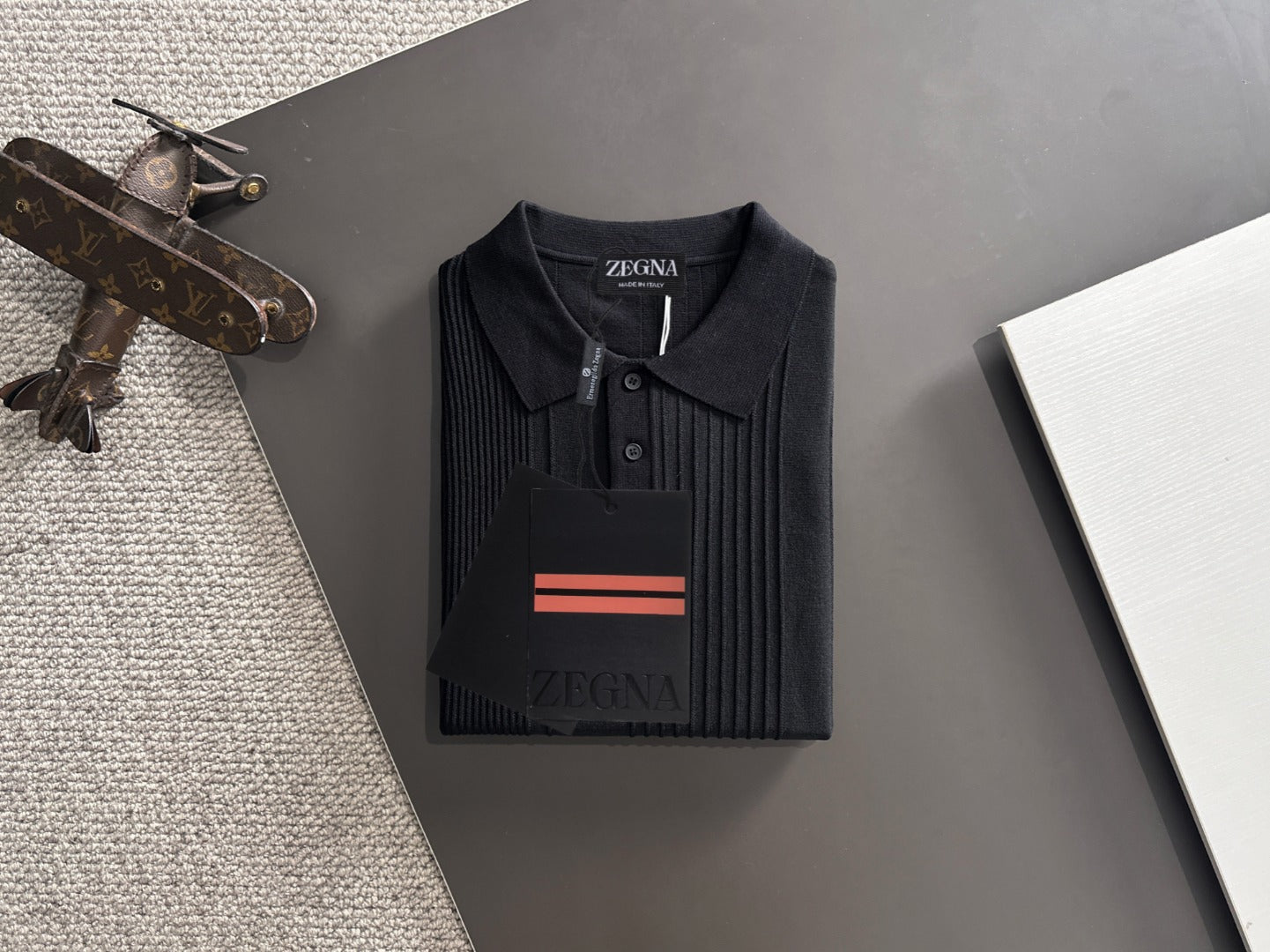 Zegna Embroidered Combed Cotton Short-Sleeve T-Shirt – Summer Collection – 2026