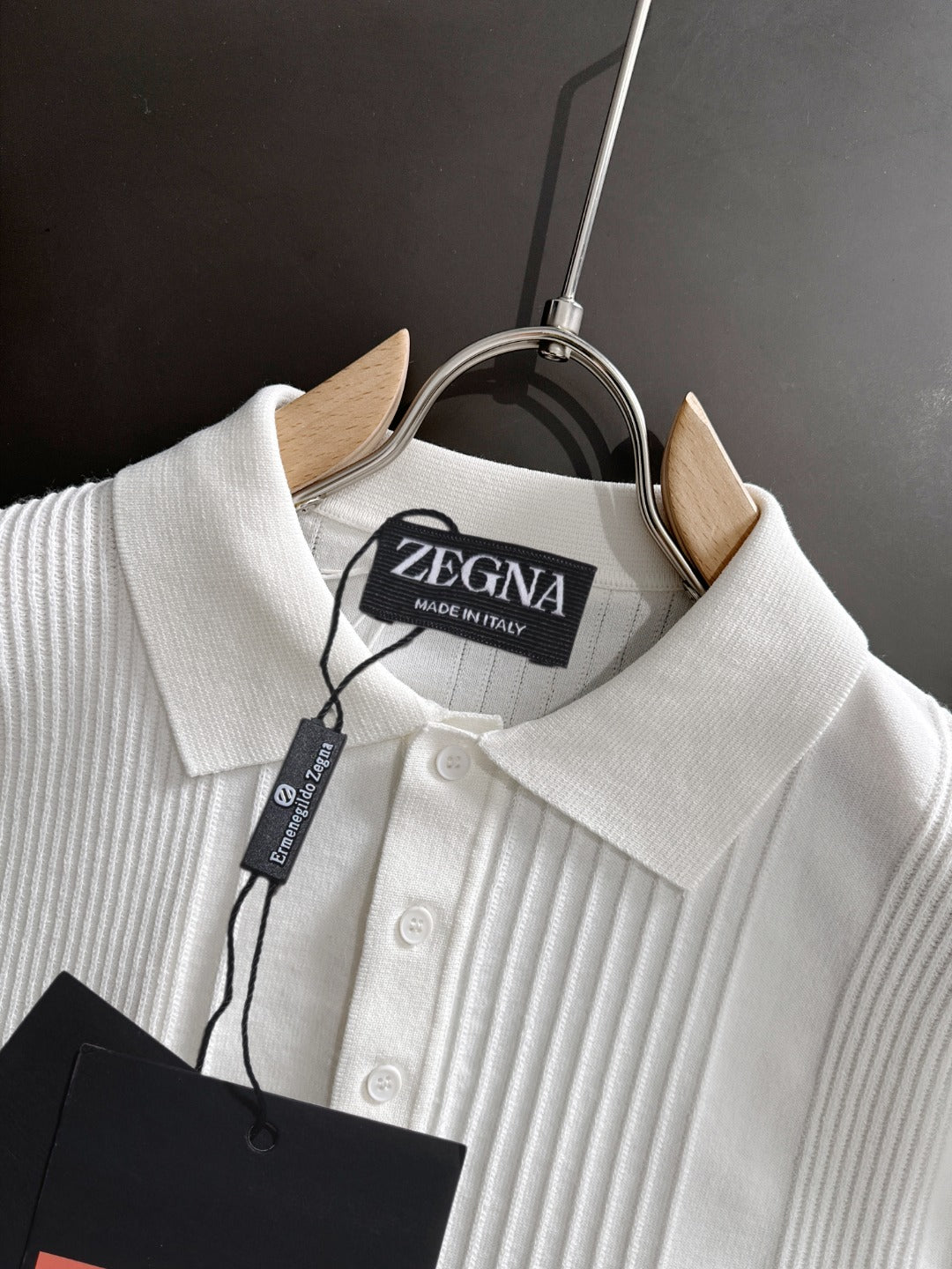 Zegna Embroidered Combed Cotton Short-Sleeve T-Shirt – Summer Collection – 2026