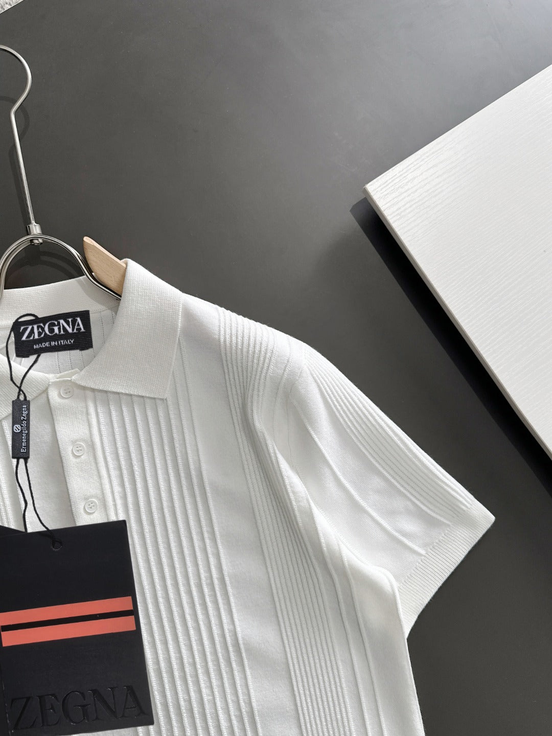 Zegna Embroidered Combed Cotton Short-Sleeve T-Shirt – Summer Collection – 2026