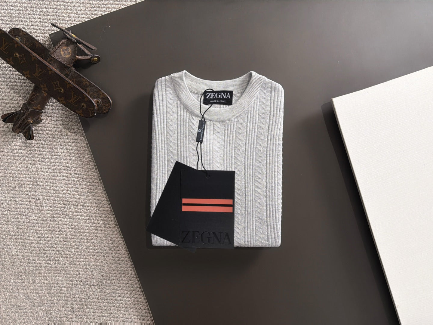 Zegna Embroidered Combed Cotton Short-Sleeve T-Shirt – Summer Collection – 2026