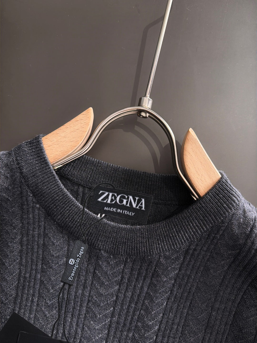 Zegna Embroidered Combed Cotton Short-Sleeve T-Shirt – Summer Collection – 2026