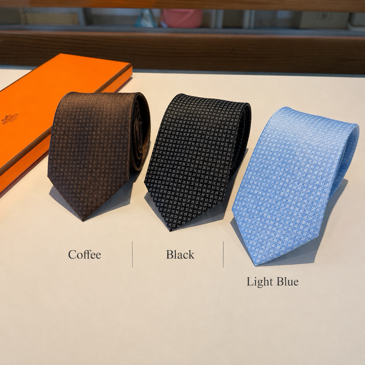 Hermès Men's Silk Twill Tie