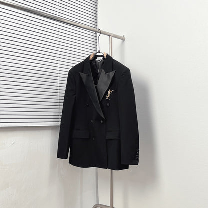 Saint Laurent Iconic Double-breasted Blazer