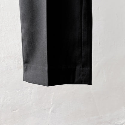 Dior Black Corduroy Peak Lapel Trousers