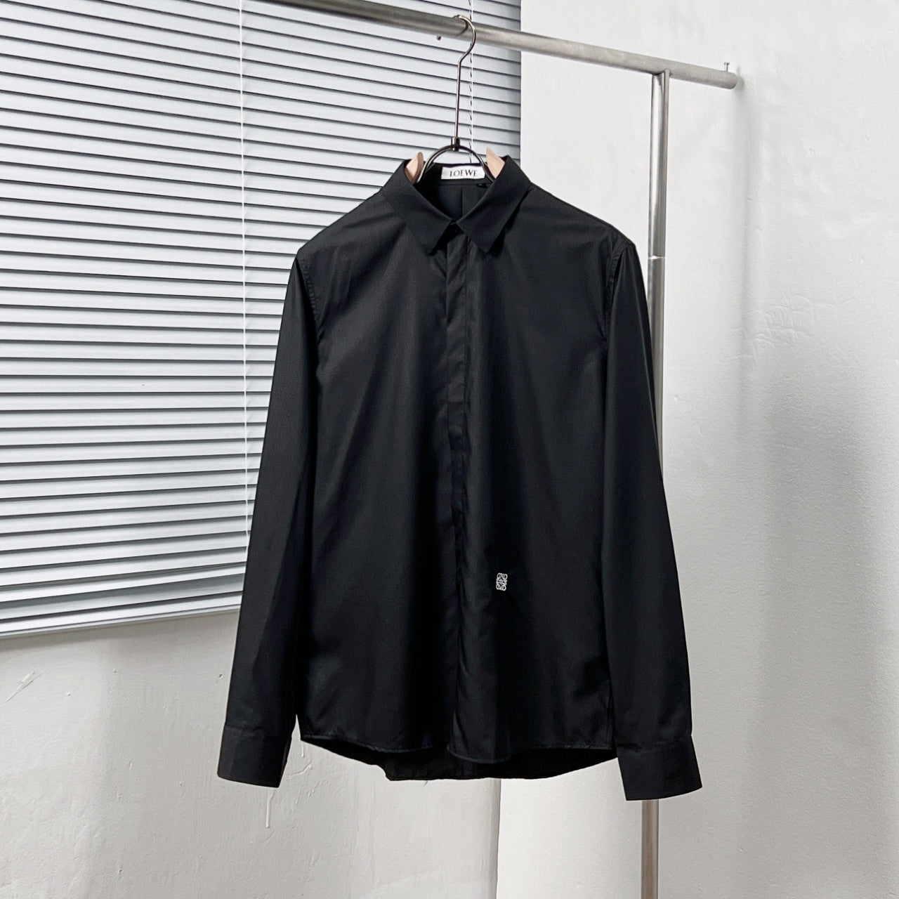 Loewe Crest Embroidered Shirt